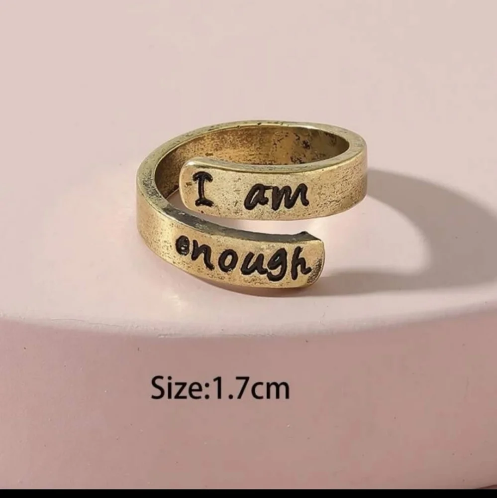 1 Left! NWT "I Am Enough" Ring 💖💍 - Picture 3 of 8